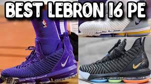 You can take a look at every shoe lebron wore. Lebron S Top 10 Best Pe S Player Exclusive Colorways Of The Lebron 16 So Far Youtube