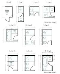 Small Bathroom Floor Plan Toilet Dimensions Novocom Top
