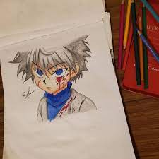 رسمتي لكيلوا ادري كلكم تحبونه تفاعلو عشانو و اعطو لكيلوا مش لي لايكات و تعليقات رسامين رسامين عرب رسمي طور فنك رسما art artwork anime art