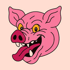 Angry Pig Cartoon Stock Illustrations ...