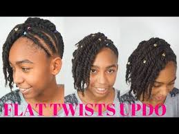 It's important to remain attentive to your twists as you would any other hairstyle. Flat Twists And 2 Strand Twists Natural Hair Kids Protective Hairstyle Elisa Hairstyles Blog
