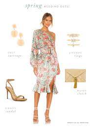 You don't have to feel uncomfortable on your wedding day, with modern wedding dresses meaning less corseting, embroidery and overall weight. Spring Wedding Guest Dresses Dress For The Wedding