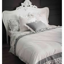 Parure De Lit 240 X 260 Cm En Coton Blanche Parure De Lit Housse De Couette 260x240 Housse De Couette Romantique