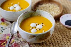 Ini dia hidangan dari labu kuning yang gampang cara bikinnya tapi nikmat rasanya. Resep Hobakjuk Bubur Labu Kuning Korea Yang Manis