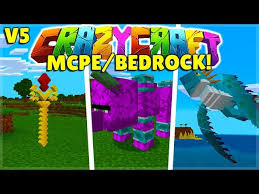 Ios skins android ios windows 10 texture packs android ios windows 10 maps android ios windows 10 submission vip login. Crazycraft Modpack For Minecraft Pe Bedrock Updated Ios Android Win 10 Xbox Youtube