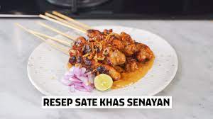 Resep Sate Ayam Duplikasi Resep Sate Khas Senayan Youtube Memasak Resep Masakan Indonesia Resep
