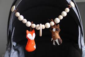 Für babys ab der geburt, weiß. Diy Selbst Gemachte Baby Kinderwagenkette Eat Blog Love