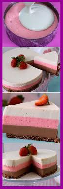 Me Super Encanto La Tarta Napolitana Sin Horno Y Este Esta Fabuloso Poorque No Contiene Azucar Recipe Casero Torta Ta Postres Frios Tartas Comidas Dulces