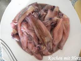 Kochen Mit Herz Tintenfische Calamari Putzen Und Ausnehmen