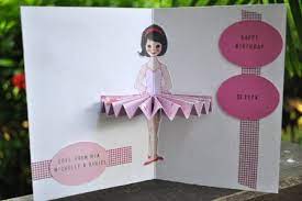 Es ist ein elend heute mit den geburtstagen. Geburtstagskarten Basteln Kinder Einfach Geburtstagskarte Ballerina Geburtstagskarte Basteln Kinder Karte Basteln Geburtstag Geburtstagskarte