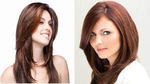 This helps in giving an extra funky look. Haircut For Round Face With Long Hair Youtube