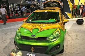 Aquaman Theme Kia Rio Classic Cars Muscle Kia Rio Aquaman