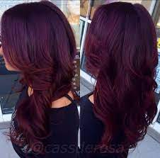 Absolutely Love The Burgundy Hair Color Layered Hairstyles Burgundy Hairstyles Long Ha Hair Color Formulas Hair Color Purple Dark Burgundy Hair