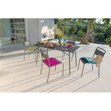table pliante nouba mobilier jardin mobilier design salon de jardin