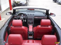 Wine Red Interior 2009 Audi A4 3 2 Quattro Cabriolet Photo 60166447 Gtcarlot Com