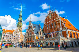 Where Is This Colorful Town Square Trip Trivia Cities In Germany Riga Latvia Riga