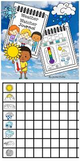 Weather Watcher Journal Science Notebook And Weather Station Kindergarten Calendar Science Notebook Teaching Weather