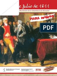 Dibujos para colorear de niños y niñas. El 5 De Julio Para Ninos Asamblea Nacional De La Republica Bolivariana De Venezuela Venezuela Revolucion Francesa