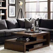 Have a lounge full of travel souvenirs? A Wooden Coffee Table In The Living Room Adds Warmth And Naturalness In Interior Design Ideas Avso Org