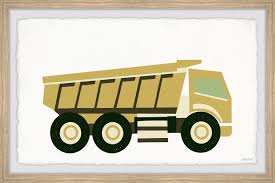 Isabelle & Max™ Boller Haul Pack Truck Framed Print