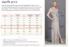 bhldn aiguille gown size chart gowns bhldn wedding