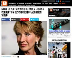 Breitbart publishes CBR article defending Carly Fiorina's description of  Planned Parenthood's baby body parts harvesting