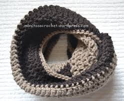 Tutorial de tejido a dos agujas con el paso a paso. Cuello Doble De Dos Colores A Crochet Mimitos A Crochet