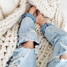 You can find us under one of these until spring arrives. The Giant Oversized Chunky Knit Throw Blanket Glitter Inc