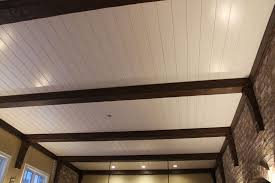 Tight Knot Lodgepole Pine Standard V Joint Off White Rustic Elegance Ceiling Lights Rustic
