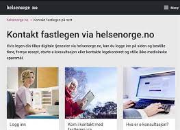 Dette er en gratis tjeneste, hvor du logger deg dersom du tar kontakt med oss gjennom helsenorge, kan det ta inntil 5 virkedager før du får svar. Benytt Sikker E Konsultasjon Med Din Lege Valer Kommune Forside