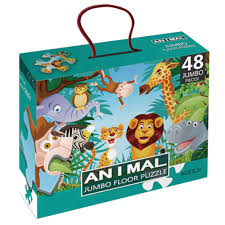 Encontrá ofertas en los productos que buscás en jumbo. Tu Sun Animal Jumbo Floor Puzzle 48 Pieces