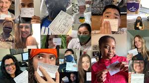 A vaccination card is a tool that people can use to declare that they have some level of protection photo: What To Do With Your Vaccine Card Plus Choir Practice And Cbd Products Goats And Soda Npr