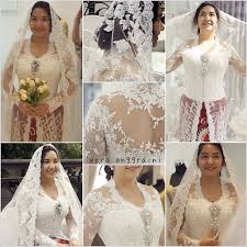 Cara pengukuran nanti akan kami info step by step setelah fix order. Vera Kebaya Indonesia Gaun Pengantin Brokat Gaun Perkawinan Gaun Pengantin