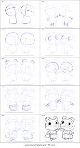 How To Draw Timmy And Tommy From Animal Crossing Printable Drawing Sheet By Drawingtutorials Animal Crossing Fan Art Animal Crossing Characters Animal Crossing