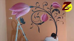 رسم استنسل سهل مع ورده Home Decor Decals Home Decor Decor