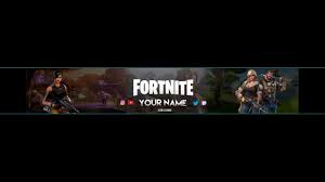 Notre application pour creer des 1 free fortnite skin bannieres youtube. Top 3 Des Banniere Teamplates Youtube