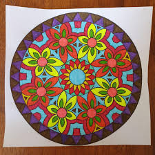Online tools like apps and plant databases are. Finished Page From World Of Flowers By Johanna Basford Coloring
