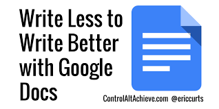 Students Can Use The Word Count Tool In Google Docs To Make Their Writing More Clear And Concise Student Writing Google Docs Tech Writing