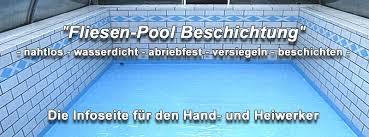 Witterungseinflüsse wie frost, regen und sonne nagen an den konventionellen balkonen und terrassenkonstruktionen. Schwimmbecken Pool Fliesen Abdichten Selber Wasserdicht Machen Fliesenbeschichtung Versiegeln Beschichten Streichen Schwimmbad Fliesen Pool Fliesen