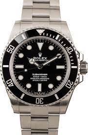 It's not the only answer, but it's one that i since its introduction in 1953, the rolex submariner has in many ways defined not only the dive watch. Buy Used Rolex Submariner 124060 Bob S Watches Sku 139664 X