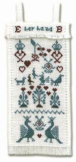 Pennsylvania dutch cross stitch patterns. Pennsylvania Dutch Show Towel Books And Charts By Designer Sampler House Robin S Nest Designs