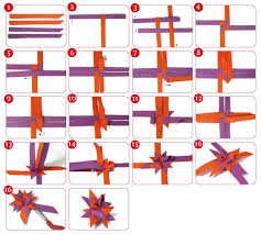 Froebelstern Tutorial Frobelsterne Basteln Origami Weihnachten Weihnachtsstern Basteln