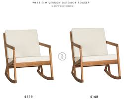 West Elm Vernon Outdoor Rocker 289 Vs Safavieh Outdoor Vernon Rocking Chair 148 Modern Wood O Outdoor Rocking Chairs Living Room Rocking Chairs Rocking Chair