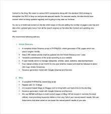 Making a quotation form or template is the first step when performing a transaction. Free 9 Sample Seo Proposal Templates In Pdf Ms Word