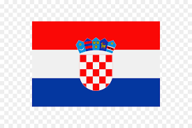 Квадрат в голубом поле с каймой из красных и белых квадратов; Flag Horvatii Horvatiya Flag
