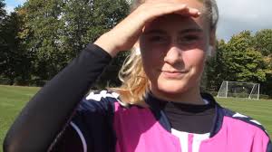 Vallerøds anfører Rebecca Erhardt gør regnebrættet op efter kampen