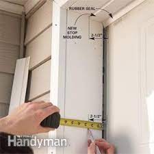 When a bedroom has a colored crown molding and trim, how do i transition the door trim paint color when the hall way has white trim? Fixing Garage Door Bottom Seal Diy Family Handyman