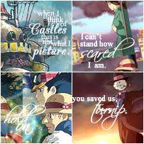 Another central theme in the text is life, both young and old and perspectives on the same. Howls Moving Castle Quotes Quotesgram