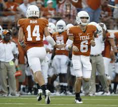 report ut qb david ash day to day after suffering strained