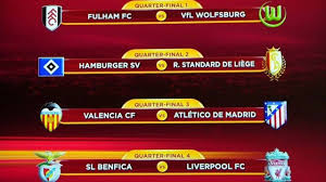 For the inaugural season of the uefa's third continental football competition, a total of 184 teams from the format will then follow the similar route of europa league and champions league: Uefa Europa League Draw Uefa Europa League Quarterfinal And Semifinal Draw Youtube